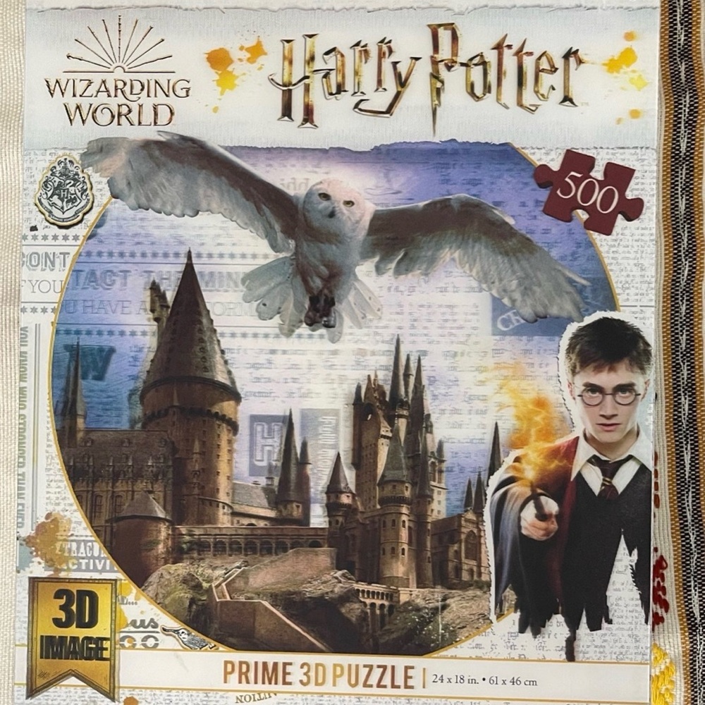 Harry Potter 3D Puzzle - 500 Pieces